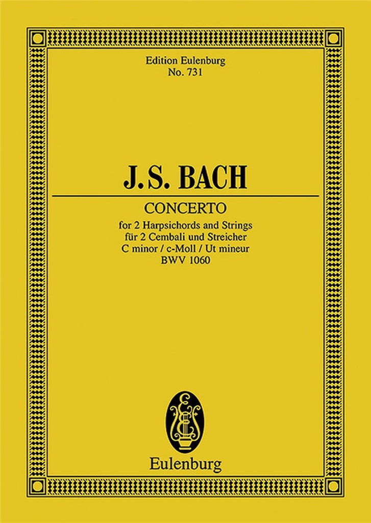 Concerto C minor BWV 1060